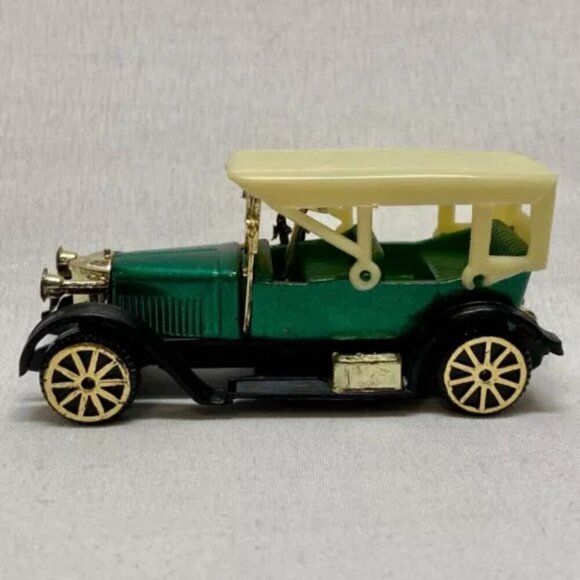 1914 Prince Henry S8034 Vauxhall Green Die-cast 1:51 Model Car Vintage Hong Kong - Picture 3 of 11